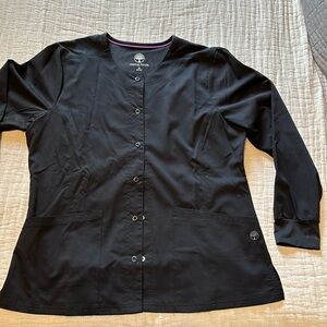 Women’s healing hands scrub jacket